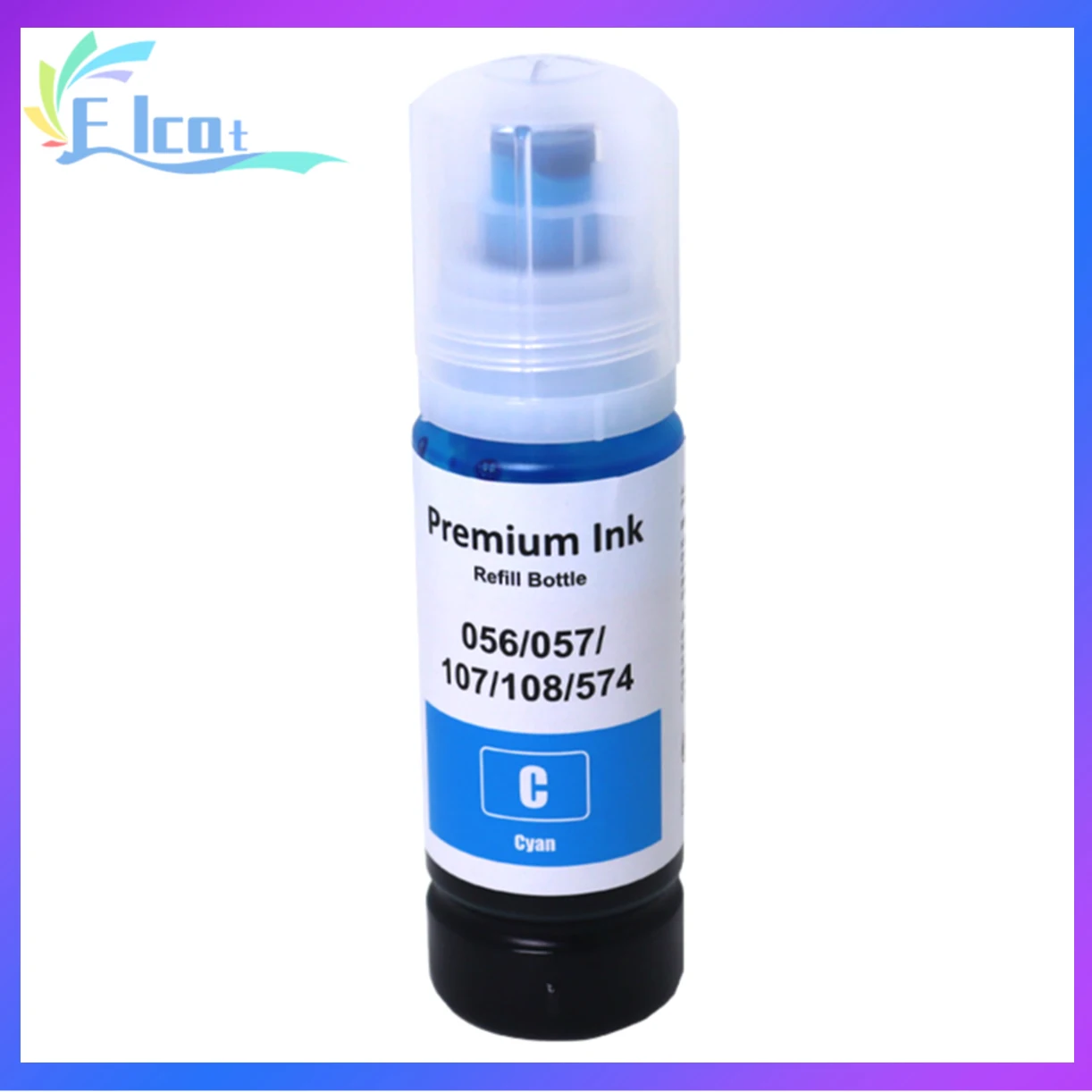 056 057 107 108 574 عبوة حبر الصبغ لإبسون 056 057 107 108 574 حبر إعادة التعبئة للطابعة Epson L8050 L8058 L18050 L18058 ET-18100