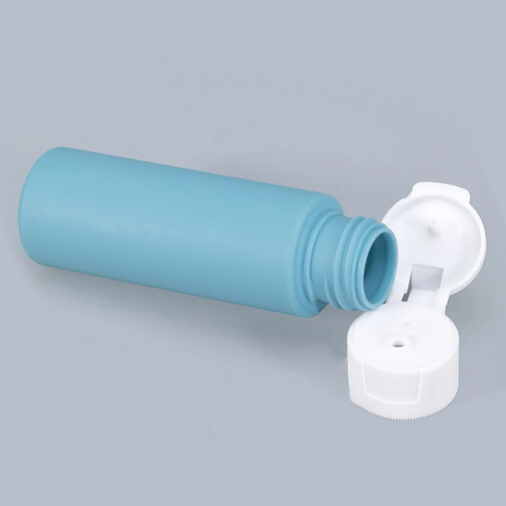 New 50ml Silicone Travel Bottle Empty Refillable Bottles Portable Size Squeeze Tubes Dispenser Liquid Skincare Containers