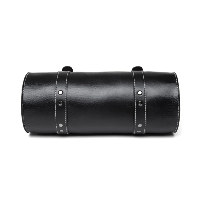 Motorbike Tool Bag Front Fork Handlebar Bag Storage Universal Roll Bag Motorcycle Front Bag Vintage Saddlebag