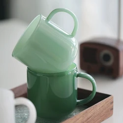 Sapphire glass retro borosilicate glass heat-resistant tea cup coffee cup Office Juice Coffee Milk Mug Family Cups