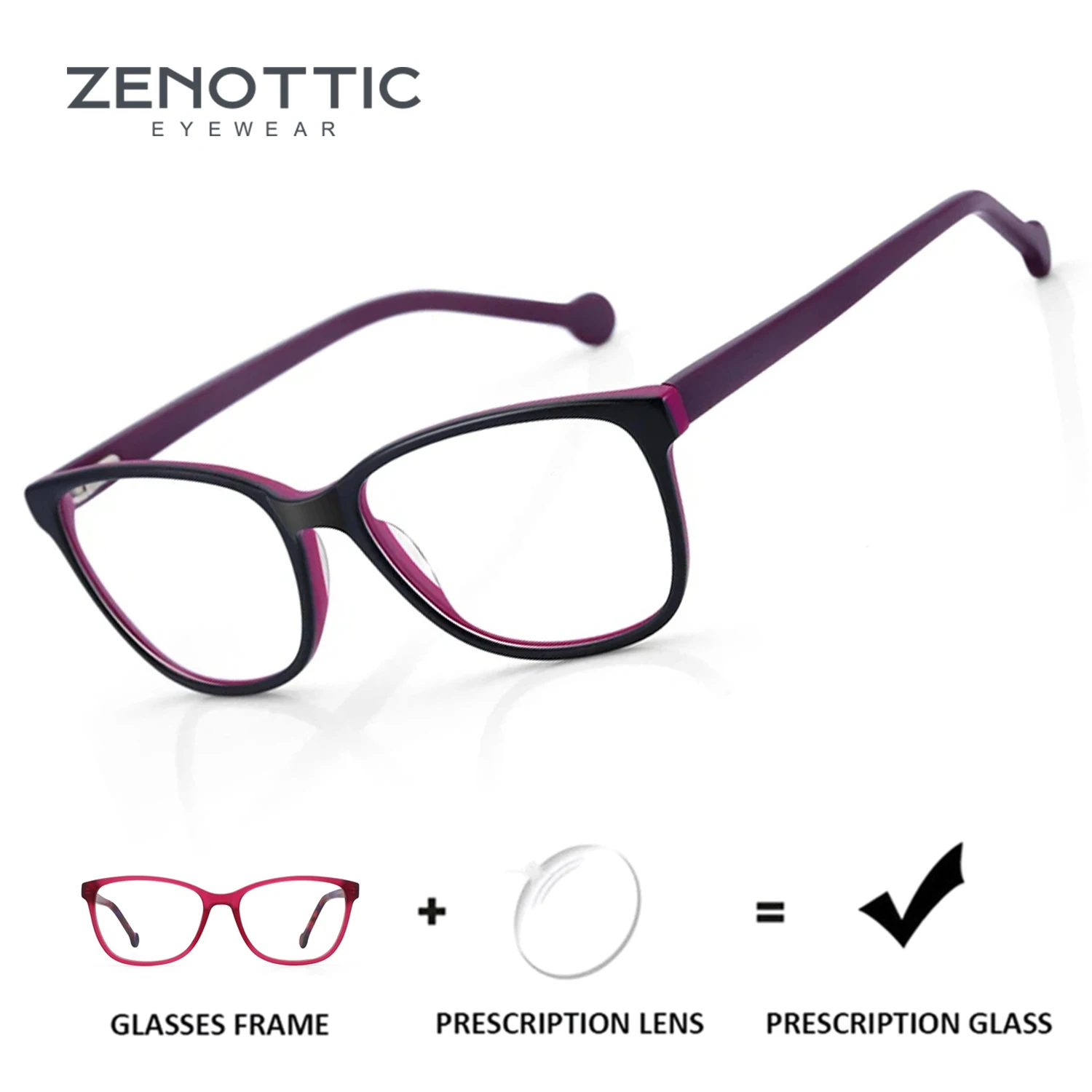 

ZENOTTIC (размер S), новые поступления, очки «кошачий глаз», женские квадратные оптические очки для защиты от синего света, фотохромные