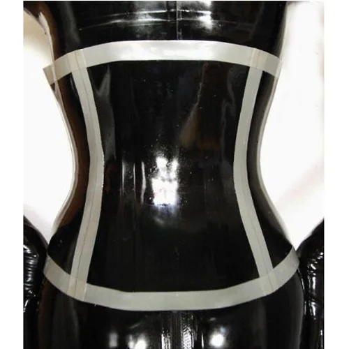 New Design Latex 100% Rubber Women  Corset Workout Waist Trainer Size XS-XXL