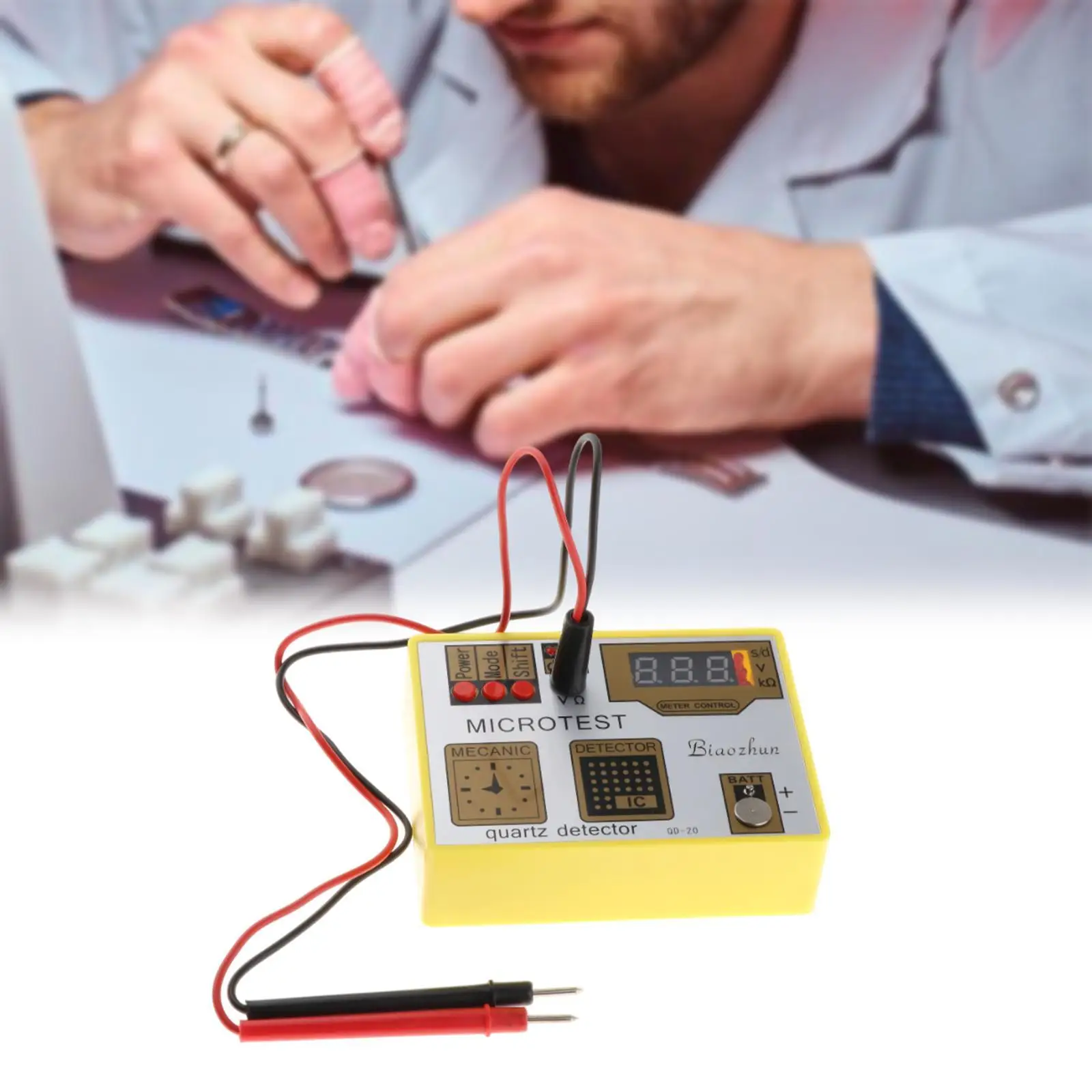 Watch Movement Tester Watch Maintenance Tool Sturdy Portable Watch Degausser
