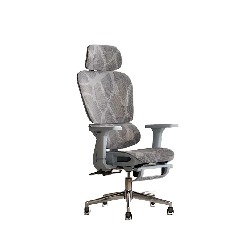 

Ergonomic Office Home Computer Chair Comfortable and Sedentary Electronic Sports Seat with Adjustable Headrest Armrest Mesh Back