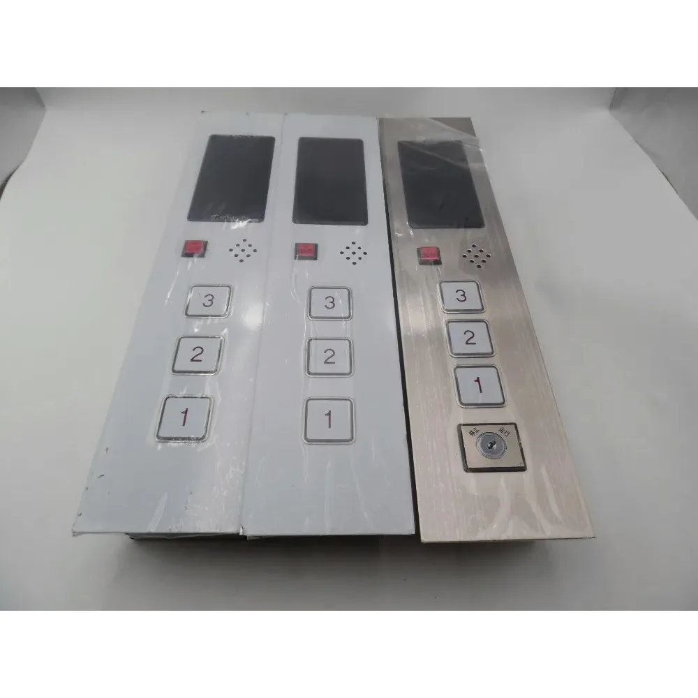 D24V 3-Floors Elevator Button Panel  for  Outbound Control Box and Elevator Door  Emergency Call