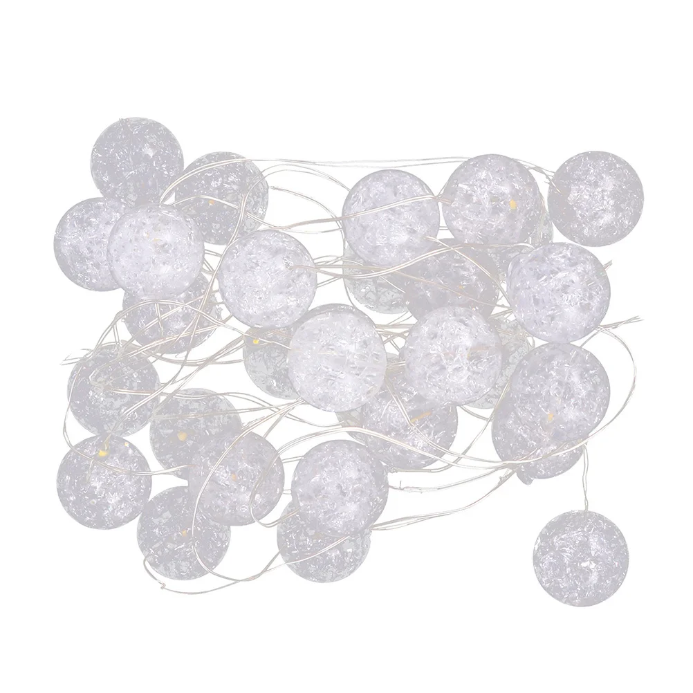 1Set Ball String Light Stylish Design Party Decoration Festival LED Hanging Lamp Ornament Atmosphere Lighting String Light