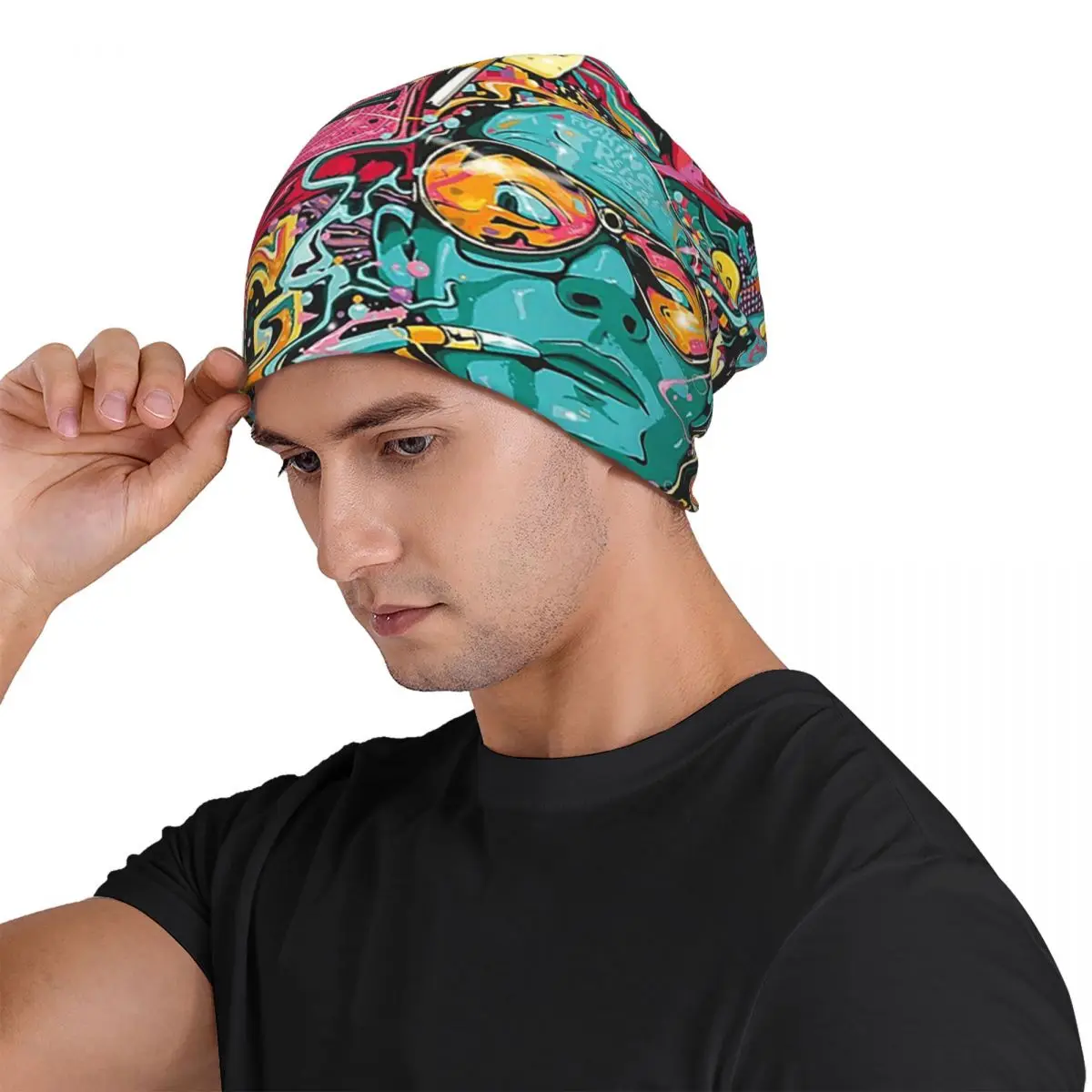 Fear And Loathing In Las Vegas Art Men Women Adult Beanies Caps Knitting Bonnet Hat Warm Hip Hop Autumn Winter Skullies Hats