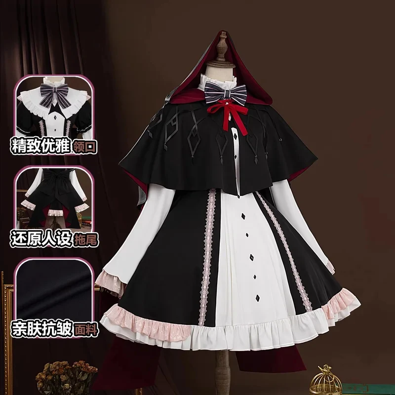 

Anime game party Yog Sothoth's courtyard cosplay costume Tlipoca Little Reaper Lolita dress carnival costume