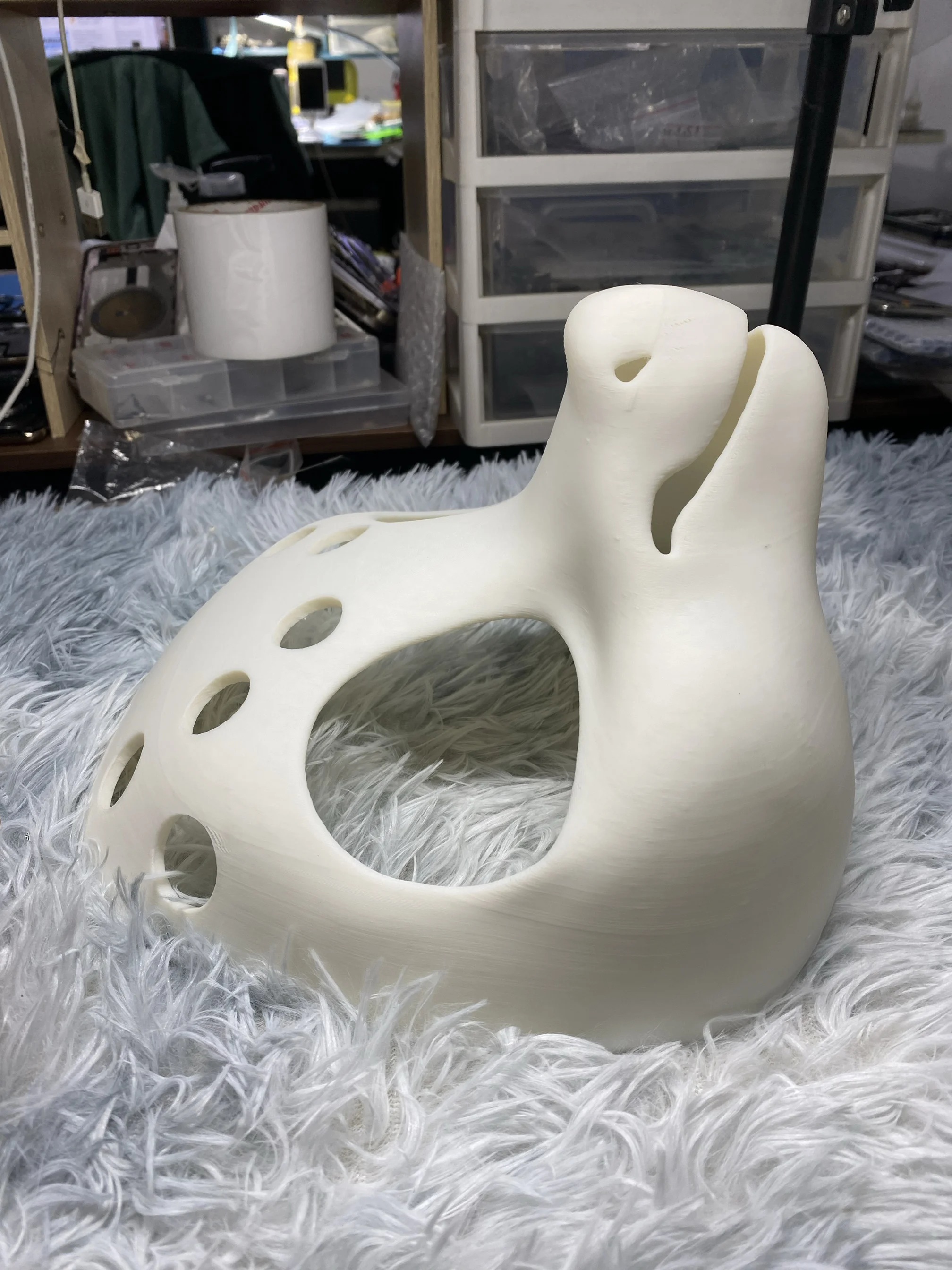 Kigurumi Base Mask Realistic Style Fursuit Pony Headbase Furry Cosplay Costumes Accessories Cosplay Mask