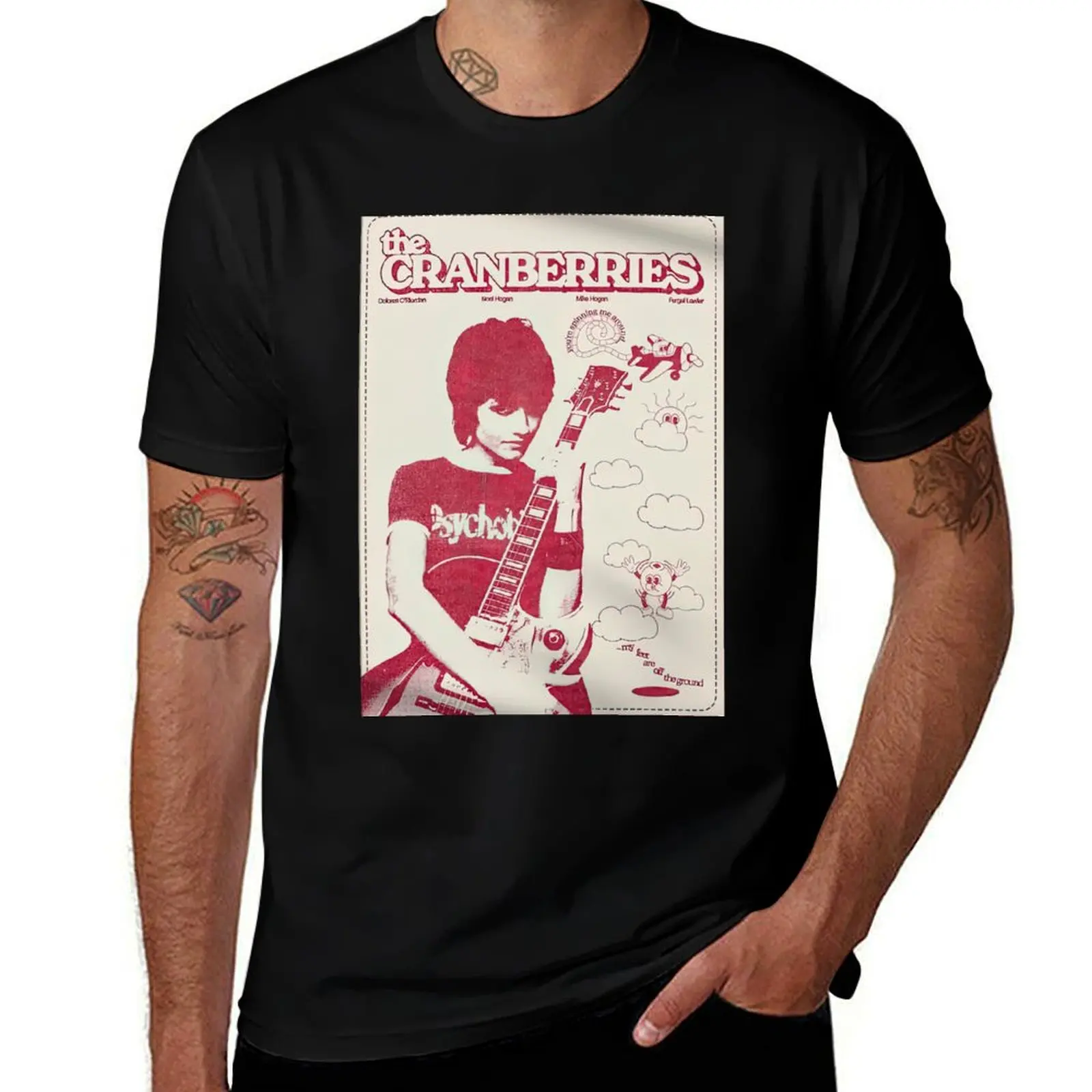 

The Cranberries Poster - Music Poster T-Shirt anime t shirts oversize cotton t shirt man man tshirt T-Shirt