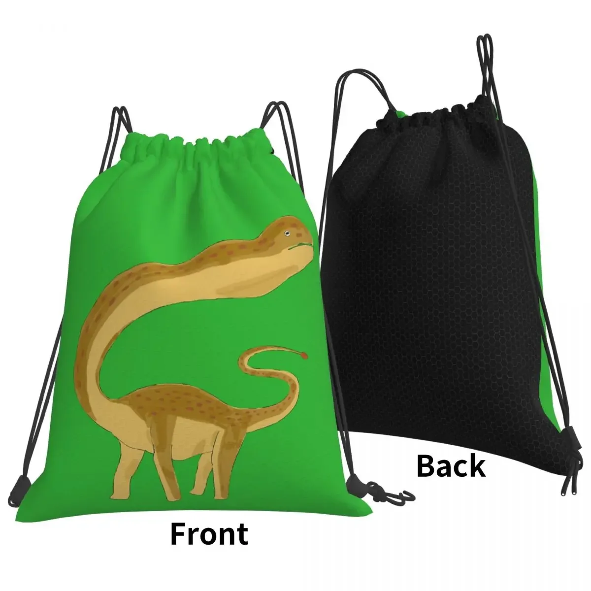 Superbes sacs à dos Shunosaurus pour hommes et femmes, sacs à cordes de proximité portables, sac de sport de poche Bundle, cartable d'école, mode