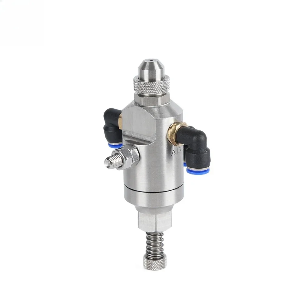 Stainless Steel Anti-drip air Atomization Nozzle JAU Three-fluid Humidification
