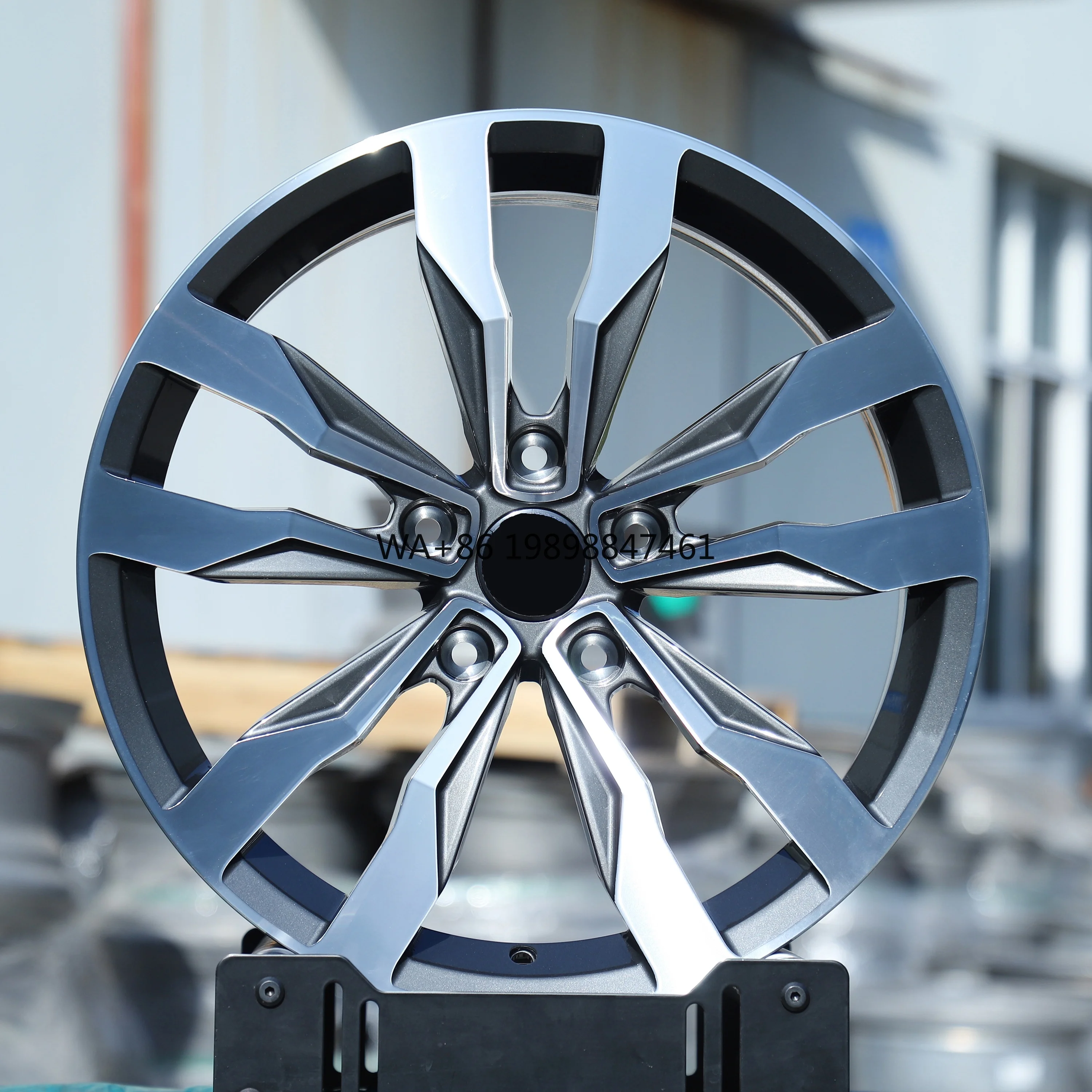 

High Quality T6-6061 Material 20 Inch 5x130 Fine Polish Original Design 1 Piece Forged Wheels for Passenger Car