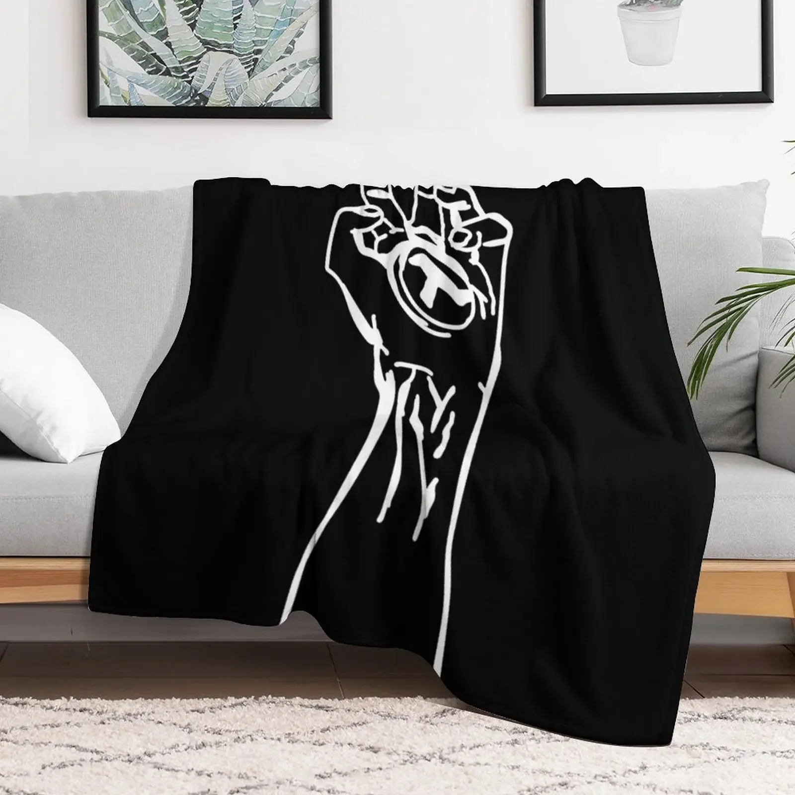 Half-Life 2 born Graffiti Classic Throw Blanket Ultra Plush Cozy Blanket for Napping Sleeping