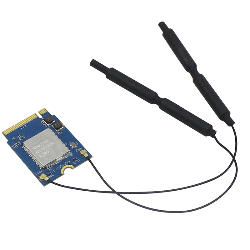 AP6275P WiFi 6 & BT5.0 Module for Orange Pi 5 - Dual-Band Wireless Adapter Compatible with SBC/Linux Development Boards