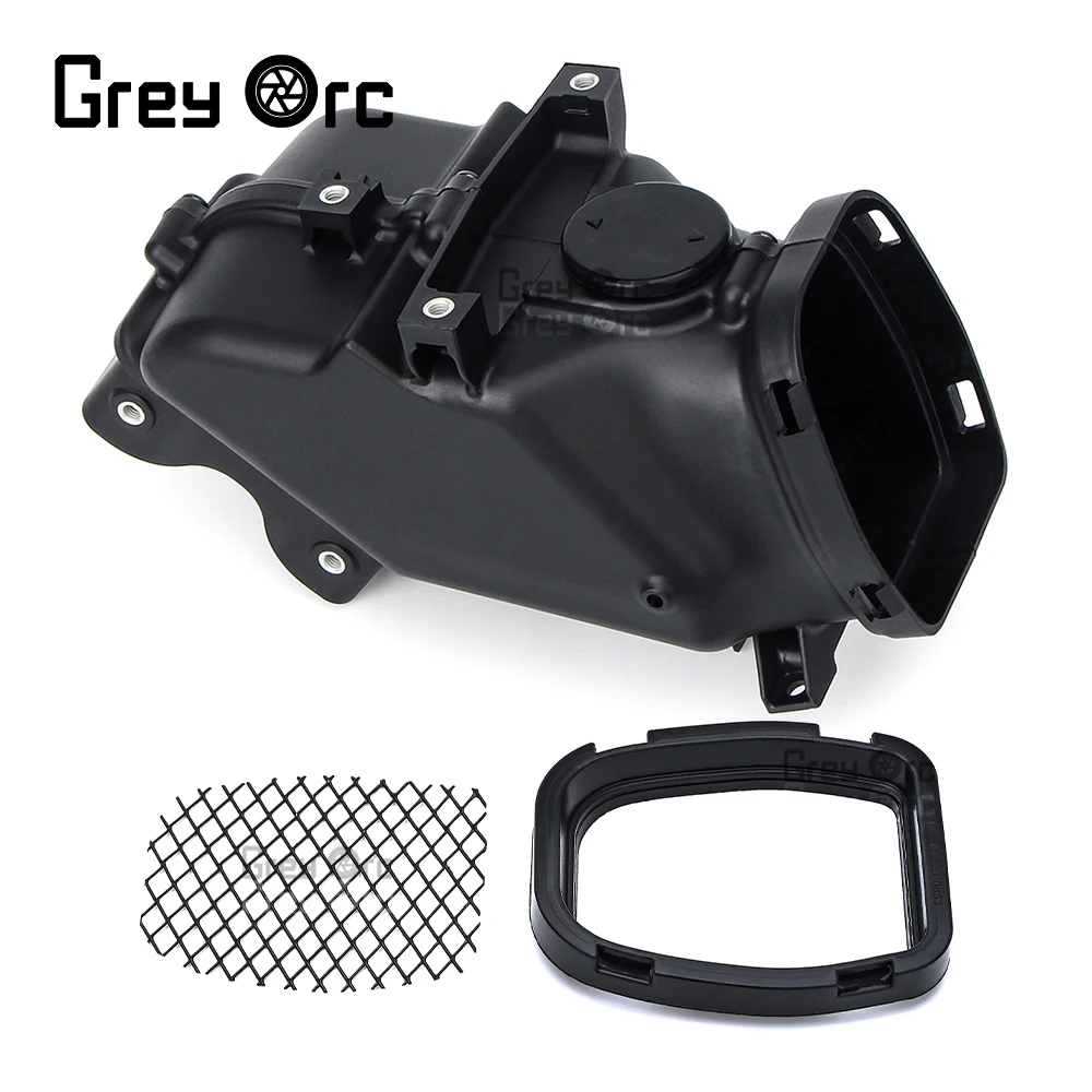 For Kawasaki Ninja ZX10R ZX 10R 2021 2022 2023 Motorcycle Stamping Air Inlet Pipe Black Ventilation Pipe Fairing
