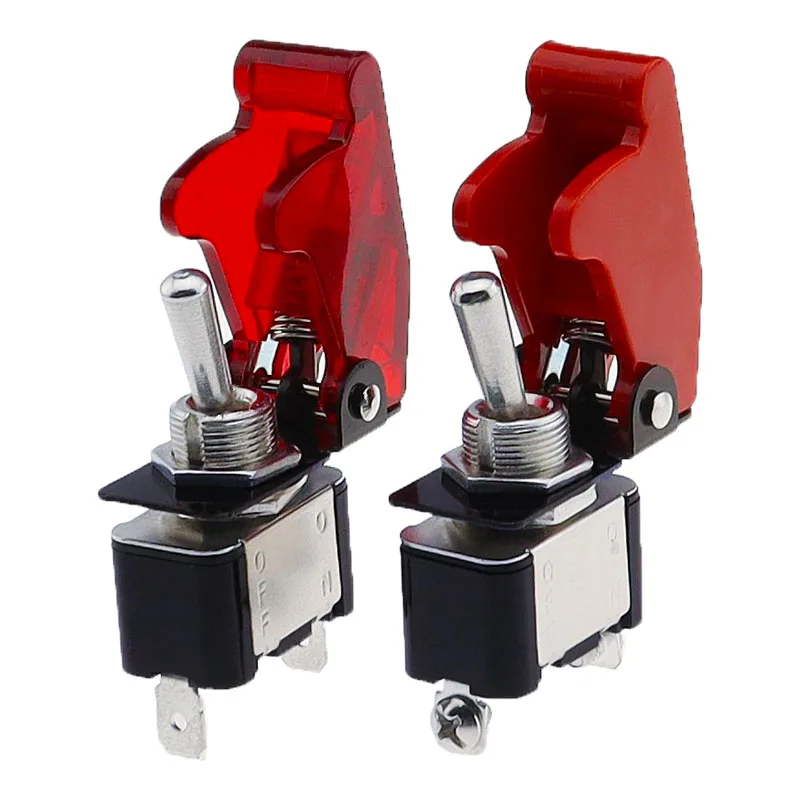 New style KN3A-101 toggle switch Rocker Arm 2Pin 2/gear ON-OFF10A 125V/250V AC cap matching 12V, 24V, 48V, 110V, 220V universal