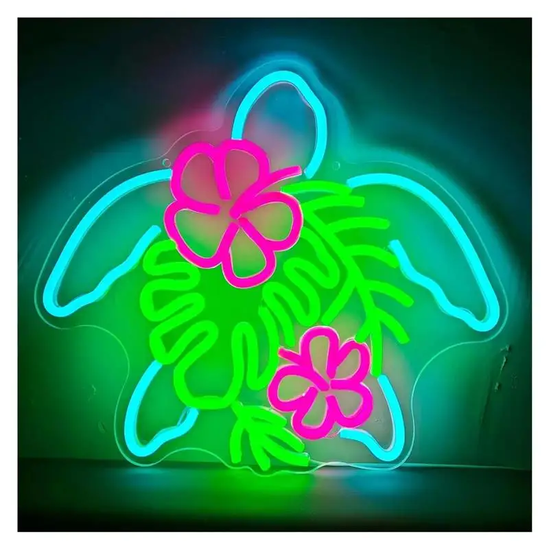 decoration-murale-neon-tropicale-en-forme-de-tortue-pour-salle-de-bain-plage-bar-club-fete-anniversaire-38cm×315cm