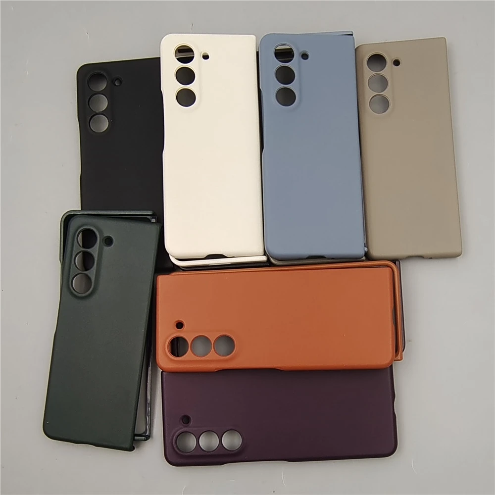 Luxury Eco-Leather Case for Samsung Galaxy Z Fold 6 Fold 5, Fold 4, 5G, High Quality, Soft Touch, Full Protection Cover