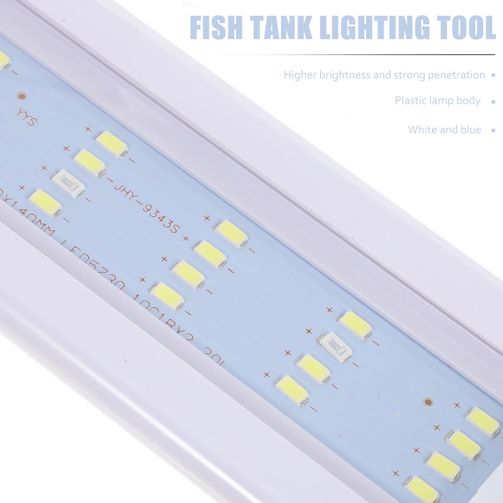 

1Pcs Plastic LED Fish Tank Light Clip Us Plug for Aquarium 20-30Cm Easy Install Bright Aquarium Lamp Fish Tank Light