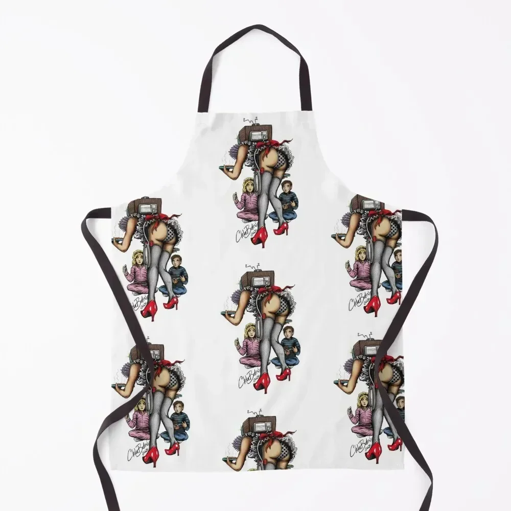 

Television, Children Fed Apron kitchen clothes for men Chef Uniform Women Kitchens Woman Women Kitchen Apron