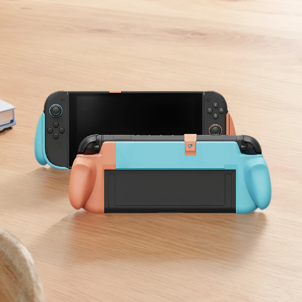 1 Set PC Hard Shell Grips Replaceable Grip Protective Case Dust-Proof Handle Cover Lightweight for Switch 2 Game Console