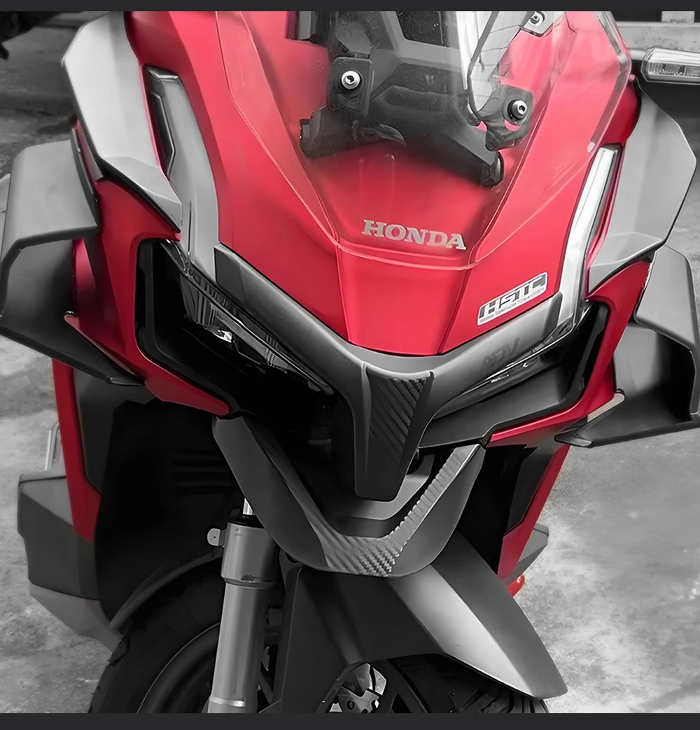 For HONDA ADV160 Headlight Decorative CoverUpper Nose Cowling Cover ADV160 Accessories ADV150 Accessories Motorcycle Accessories