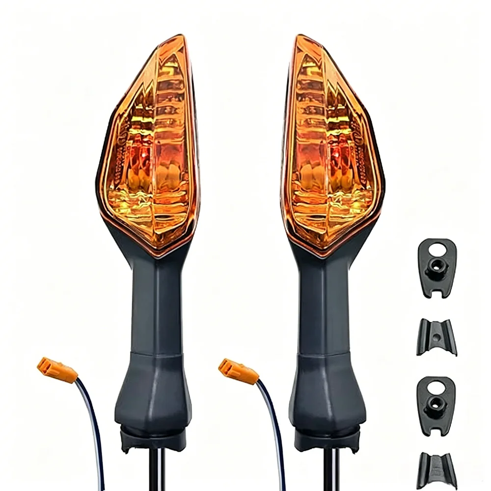 Motorcycle turn signal light indicator flashi For Kawasaki Z125 Z250 Z300 Z400 Z800 Z900 VERSYS 650/1000 ZRX1200 NINJA 250 SL view 4