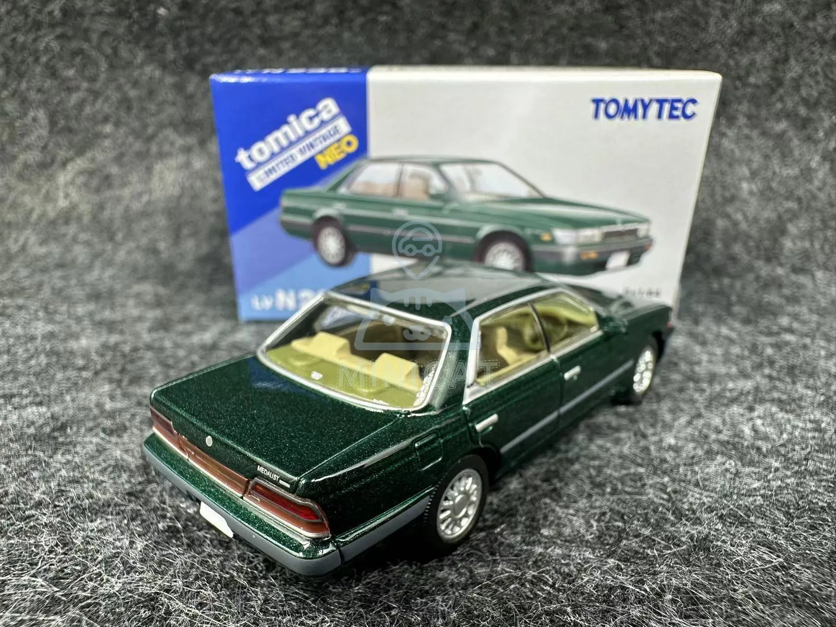 2408 Tomytec 1:64 Tlv LV-N238c Nissan Laurier Groene Collectie Gegoten Legering Auto Model Decoratie Cadeau