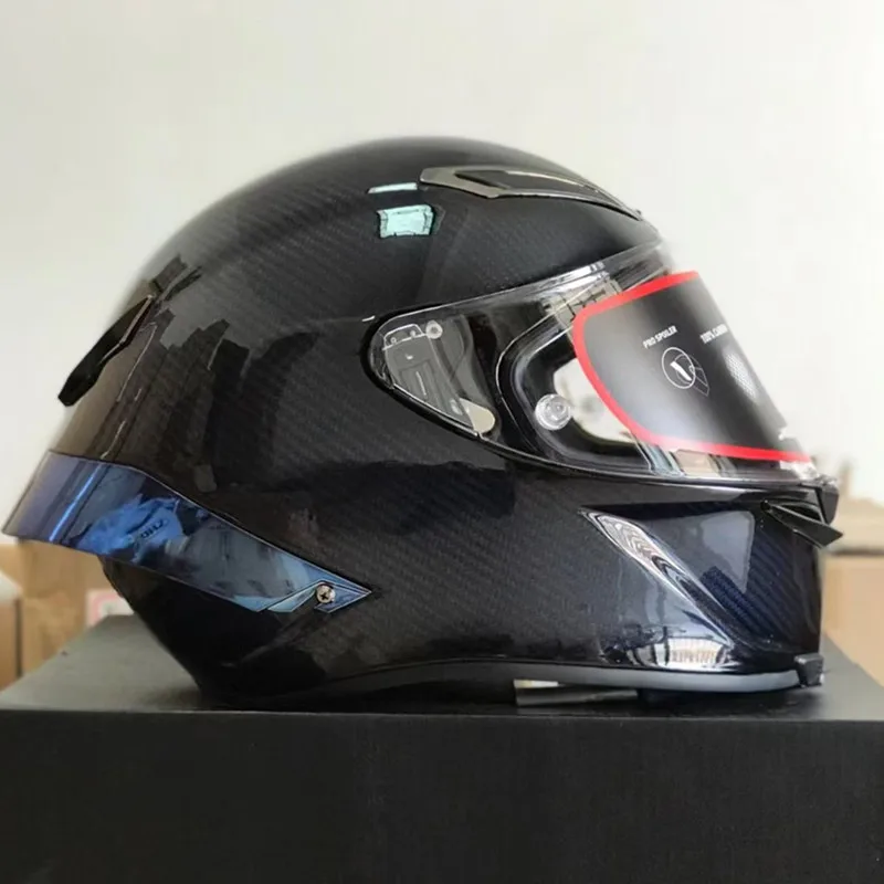 PISTA GPRR High Strength Carbon Fiber full face helmet,For motorcycle racing and road cruising motorcycle protective helmet