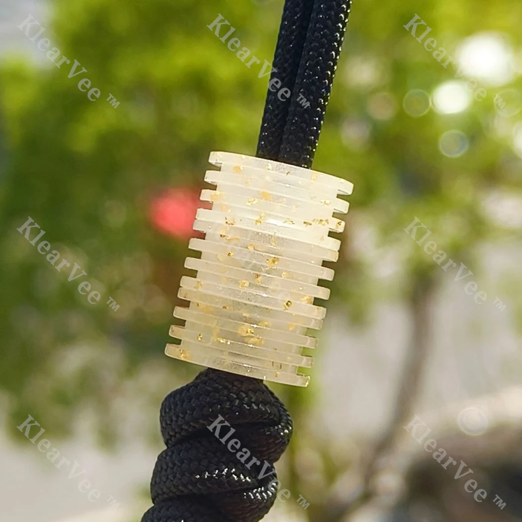 

Трехкомпонентный светящийся нож из смолы, кулон из золотой фольги, плетеный рюкзак из паракорда, EDC, кулон, брелок, украшение для рюкзака