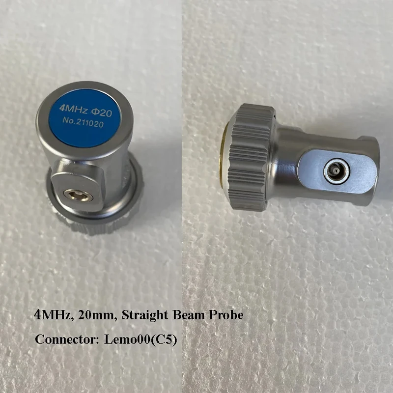 Straight Beam Probe 20mm for Ultrasonic Flaw Detectors