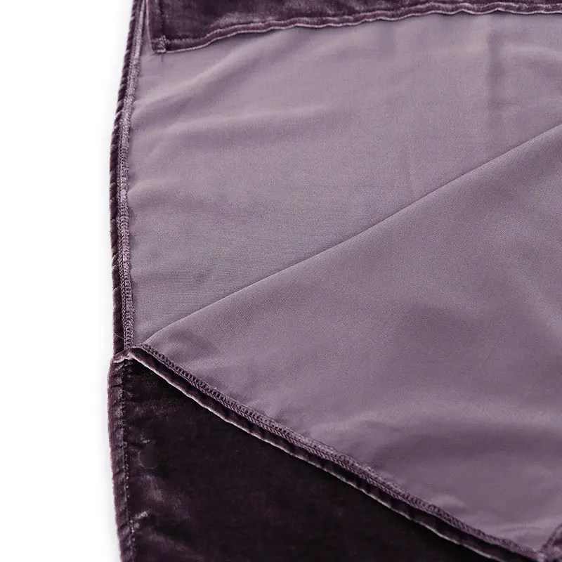 2025 Dames Lente/Herfst Kleding 30% Natuurlijke Moerbei Zijde Fluwelen Elastische Taille Bean Zand Kleur Rechte Stap Rok