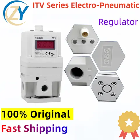 100 % original SMC elektropneumatisk regulator ITV-serien ITV2010-312L ITV2030-312N/L ITV2050/2050-012L/N 2050-312N 2050-313L/N 6 best sales ITV - №6