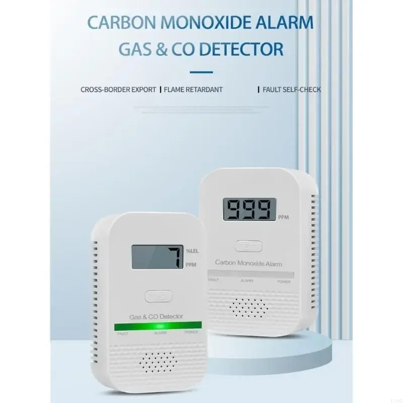 نظام إنذار تسرب الغاز ذو الاستجابة الفورية مع وظيفة تخزين الذاكرة بشاشة LED مناسبة للغرف المتعددة 896C #1