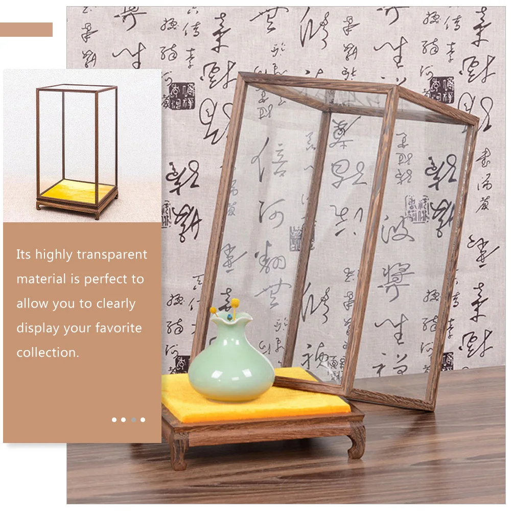 

Transparent Multi-Functional Desktop Display Case Box Case For Collectibles Storage Desktop Home Display Box