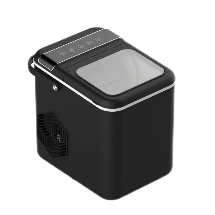 ماكينة صنع الثلج بجودة 220 فولت من ASAS ماكينة صنع مكعبات كونترتوب صغيرة محمولة أوتوماتيكية للسيارة المنزلية ومصدر كهربائي RV