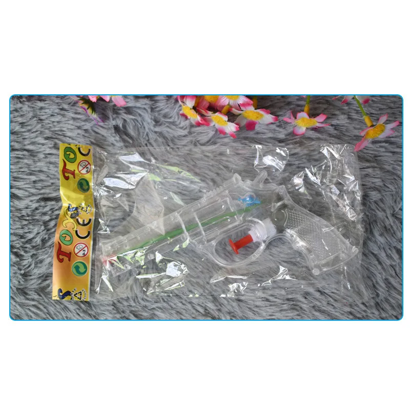 Water Gun Toy Mini Transparent Water Gun Summer Beach Toys Small Water Gun Summer Outdoor Children's Toys