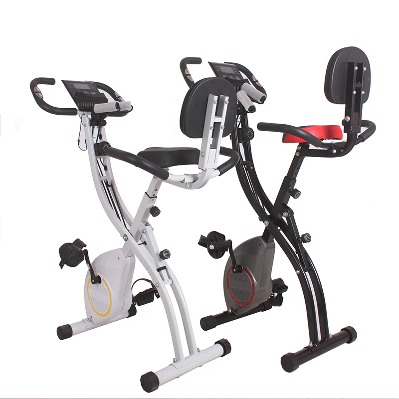 

X-bike Indoor Home Stationary Bike Folding Magnetic Fitness Exercise X Bike
