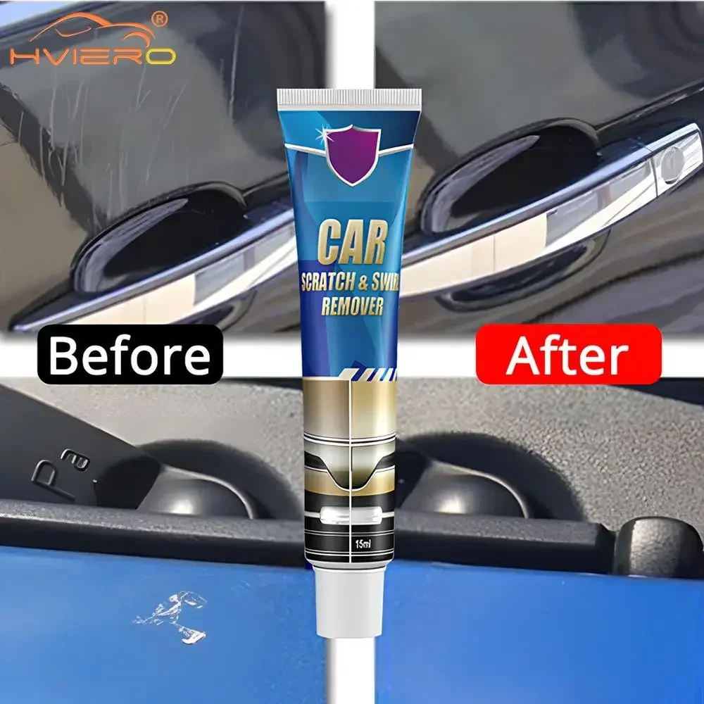 1Pc 15ml Car Scratch Auto Swirl Restoration Repair Tools Es Polishing Wax Anti Paint Care Accessories Renovate Curing Universal