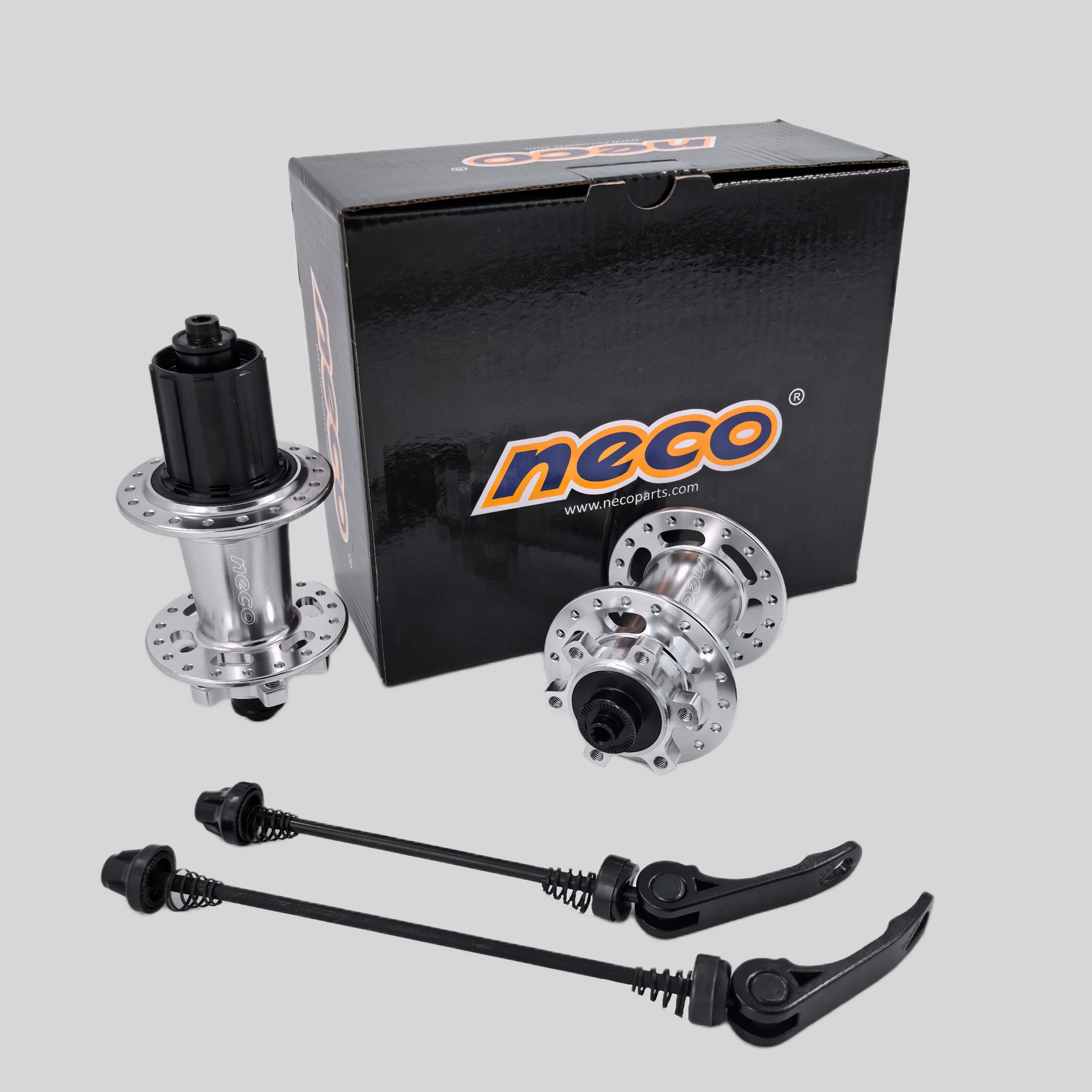 NECO 120 Click Hub Bearing MTB Hub Front Rear 32 36 Holes Disc Brake Bicycle Hubs 8 9 10 11 Speed Quick Release Pawl Hub