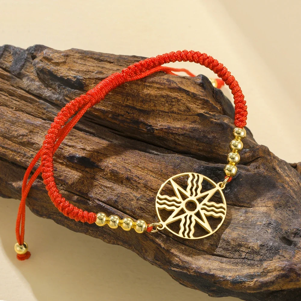 Dawapara Assyrian Star Bracelet Ancient Sumerian Sun Symbol Star of Shamash Charm Stainless Steel  Mesopotamian Jewelry
