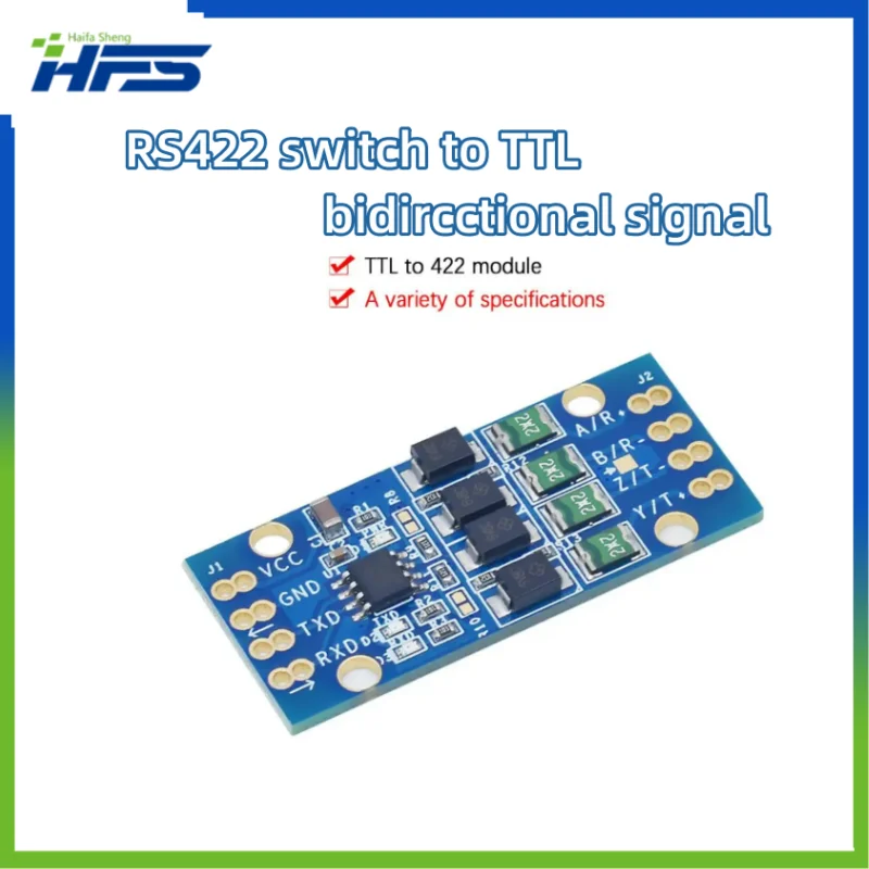 

RS422 TTL Two Way Signal TTL 422 Full Duplex Module 422 for Single Chip 3.3V/5V