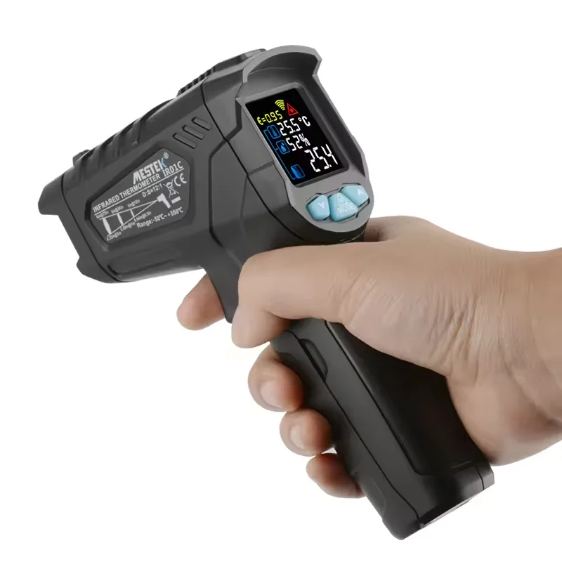 

IR01C Infrared Thermometer Industrial Bimetal Digital Thermometer Kitchen Baking Temperature Oven Thermometer