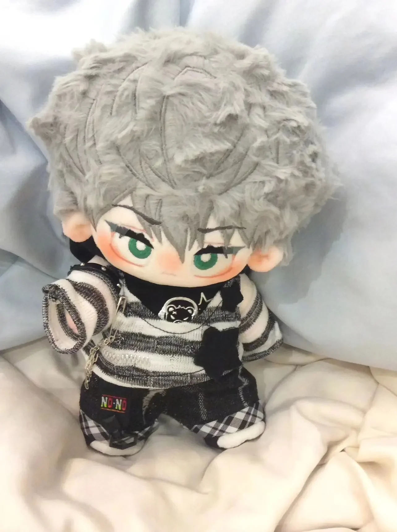 20cm Anime Alien Stage Till Ivan Dress-up Plushie Dolls Cosplay Monster Cute Dress Up Stuffed Plushie Toys
