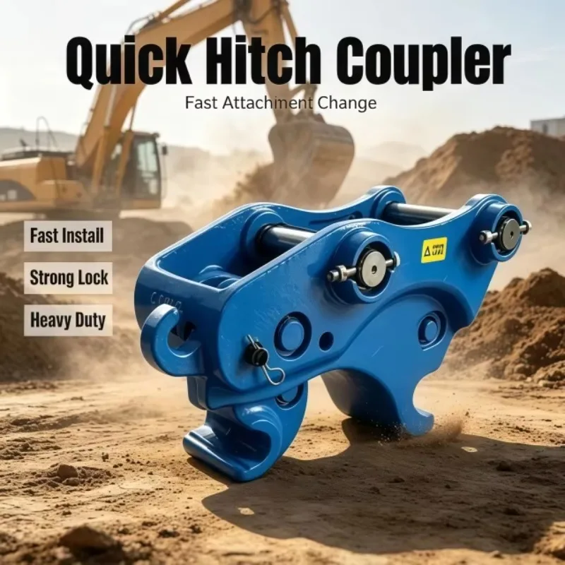 Factory Price Double Lock Safety Hydraulic Quick Coupler For Mini Excavator 1.5-45 Ton