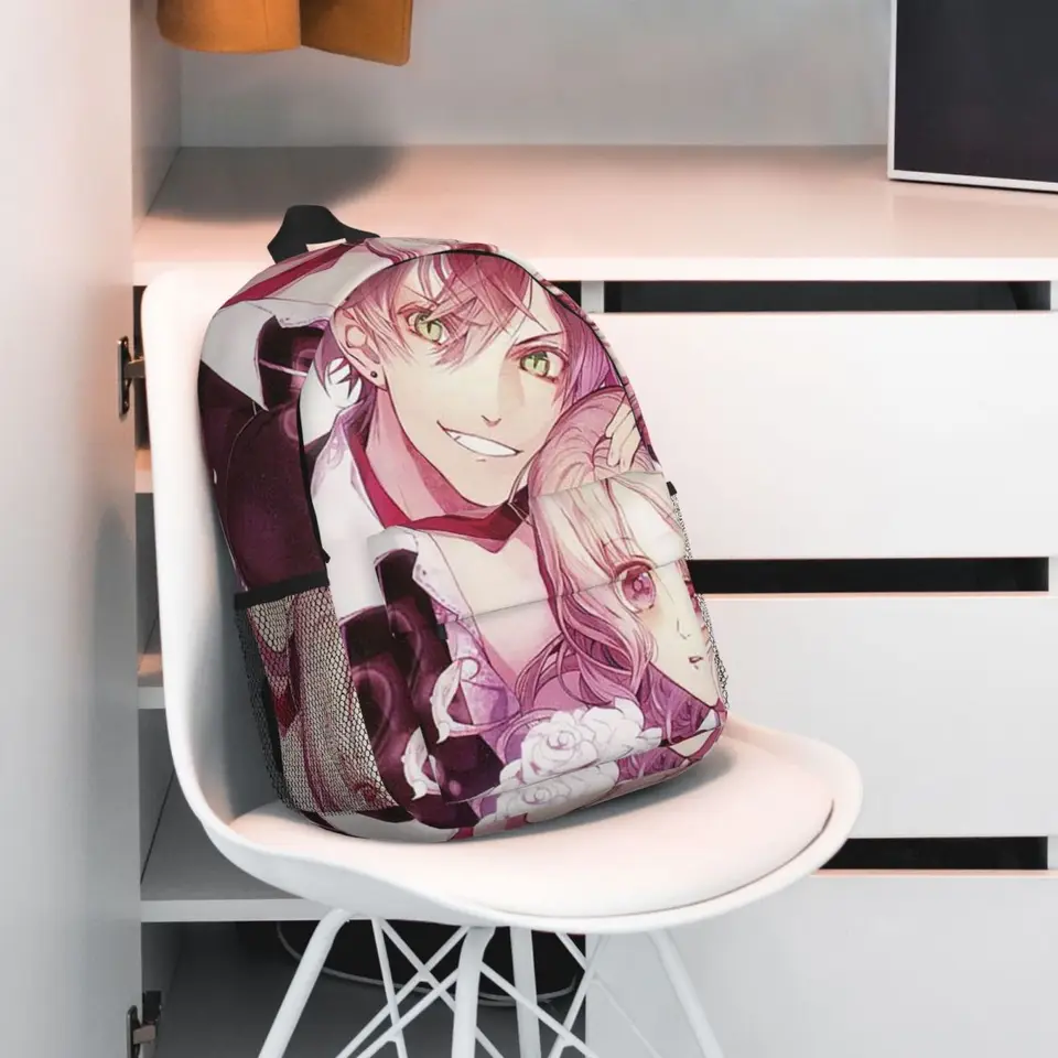 DIABOLIK LOVERS ルキ　痛バッグ Diabolik Lovers Anime Backpack Student BookBag Kids School Bag