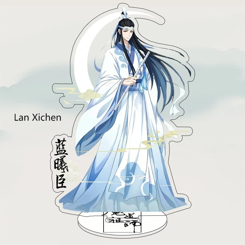 10cm Mo Dao Zu Shi Anime Acrylic Stand Model Toys Wei Wuxian Lan Wangji Jin Guangyao Action Figures Tabletop Decoration Gifts