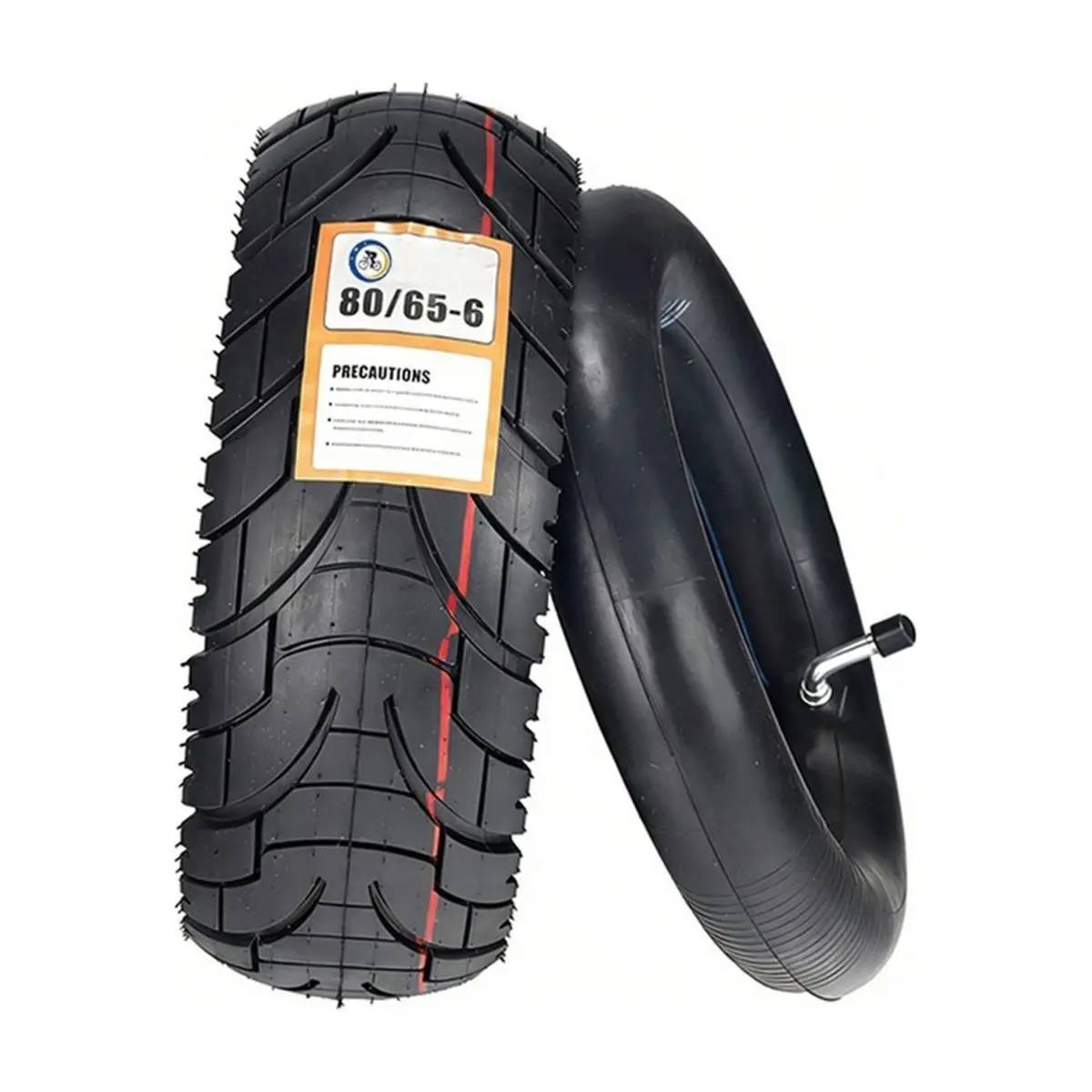 80/65-6 Tire and Inner Tube 10-Inch Scooter Tire for Pro/Zero 10X/ G2 Max/ / G1 255X80