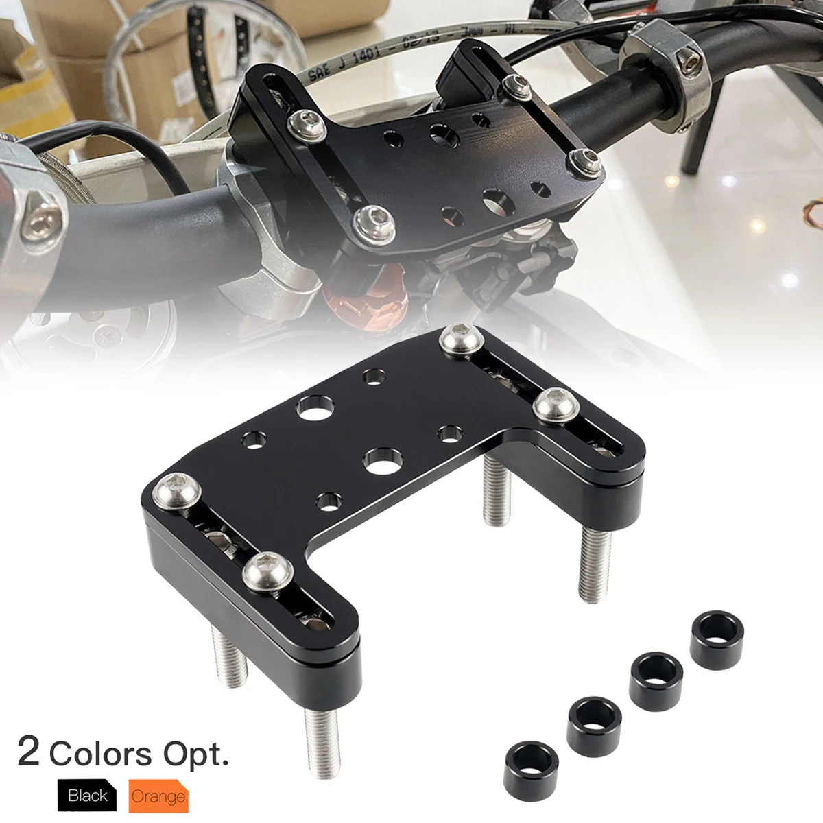 

For KTM EXC 300 TPi XC-W 250 TPi Navigation GPS Mount Bracket XCF-W EXC-F 530 500 SX-F 450 XC-F 350 XC 200 150 SX 125 2004-2023